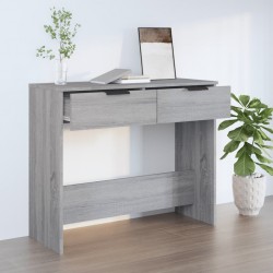 Sonata H Конзолна маса, сив сонома, 90x36x75 см, инженерно дърво - Măsuțe de living