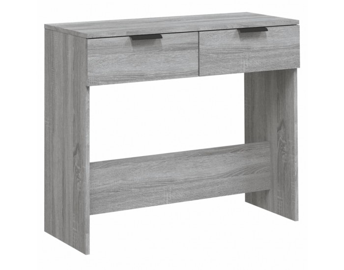 Sonata H Конзолна маса, сив сонома, 90x36x75 см, инженерно дърво