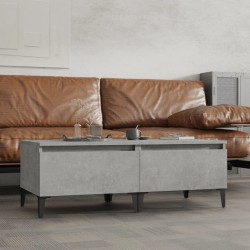 Sonata Mese laterale, 2 buc., gri beton, 50x46x35 cm, lemn compozit