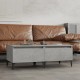 Sonata Mese laterale, 2 buc., gri beton, 50x46x35 cm, lemn compozit