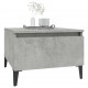Sonata Mese laterale, 2 buc., gri beton, 50x46x35 cm, lemn compozit