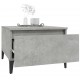 Sonata Mese laterale, 2 buc., gri beton, 50x46x35 cm, lemn compozit