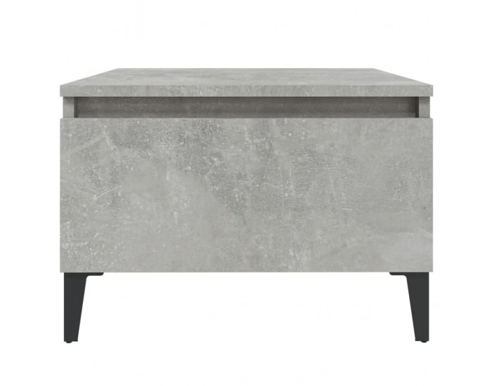Sonata Mese laterale, 2 buc., gri beton, 50x46x35 cm, lemn compozit