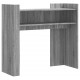 Sonata H Конзолна маса, сив сонома, 100x35x90 см, инженерно дърво