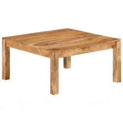 Sonata H Маса за кафе, 80x80x40 см, акациево дърво масив - Măsuțe de living