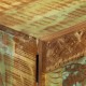 Sonata H Ръчно резбован бюфет 55x30x75 см масивно регенерирано дърво