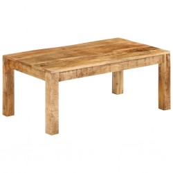 Sonata H Маса за кафе, 100x55x40 см, масивно мангово дърво - Măsuțe de living