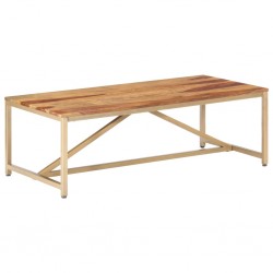 Sonata H Маса за кафе 120x60x40 см масивно дърво - Măsuțe de living