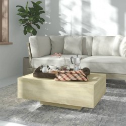 Sonata H Маса за кафе, дъб сонома, 85x55x31 см, инженерно дърво - Măsuțe de living