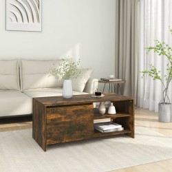 Sonata H Кафе маса, опушен дъб, 102x50x45 см, инженерно дърво - Măsuțe de living