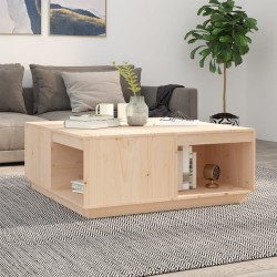 Sonata H Кафе маса, 100x101x40,5 см, борово дърво масив - Mese