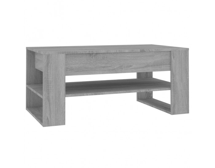 Sonata H Кафе маса, Сив сонома, 102x55x45 см, инженерно дърво