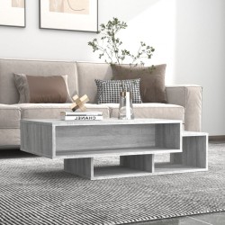 Sonata H Кафе маса, сив сонома, 105x55x32 см, инженерно дърво - Măsuțe de living