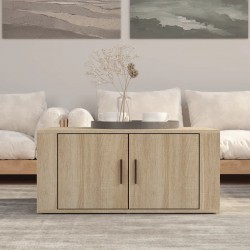 Sonata H Кафе маса, дъб сонома, 80x50x36 см, инженерно дърво - Măsuțe de living