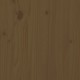 Sonata H Кафе маса, меденокафява, 80x50x35,5 см, борово дърво масив