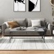 Sonata H Кафе маса, сив сонома, 80x50x35 см, инженерно дърво