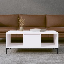 Sonata H Кафе маса, бяла, 90x50x36,5 см, инженерно дърво - Mese