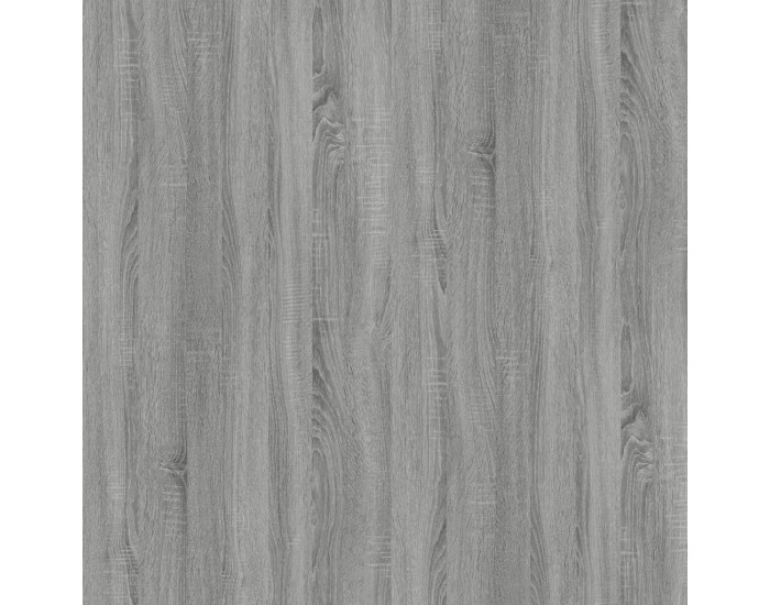 Sonata H Кафе маса, сив сонома, 100x45x45 см, инженерно дърво и желязо