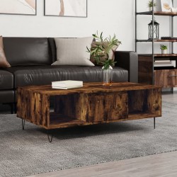 Sonata H Кафе маса, опушен дъб, 104x60x35 см, инженерно дърво - Măsuțe de living