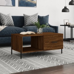 Sonata H Кафе маса, кафяв дъб, 90x50x40 см, инженерно дърво - Măsuțe de living