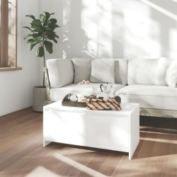 Sonata H Кафе маса, бяла, 90x50x41,5 см, инженерно дърво - Mese