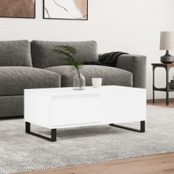 Sonata H Кафе маса, бяла, 90x50x36,5 см, инженерно дърво - Mese
