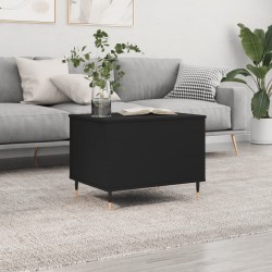 Sonata H Кафе маса, черна, 60x44,5x45 см, инженерно дърво - Măsuțe de living