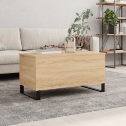 Sonata H Кафе маса, дъб сонома, 90x44,5x45 см, инженерно дърво - Măsuțe de living