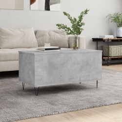 Sonata H Кафе маса, бетонно сива, 90x44,5x45 см, инженерно дърво - Mese