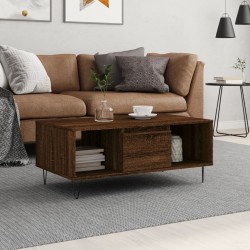 Sonata H Кафе маса, кафяв дъб, 90x50x36,5 см, инженерно дърво - Măsuțe de living