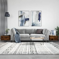 Sonata H Холни маси, 2 бр, опушен дъб, 50x46x35 см, инженерно дърво - Măsuțe de living