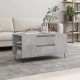 Sonata H Кафе маса, бетонно сиви, 102x44,5x50 см, инженерно дърво