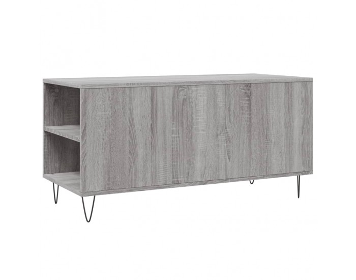 Sonata H Кафе маса, сив сонома, 102x44,5x50 см, инженерно дърво