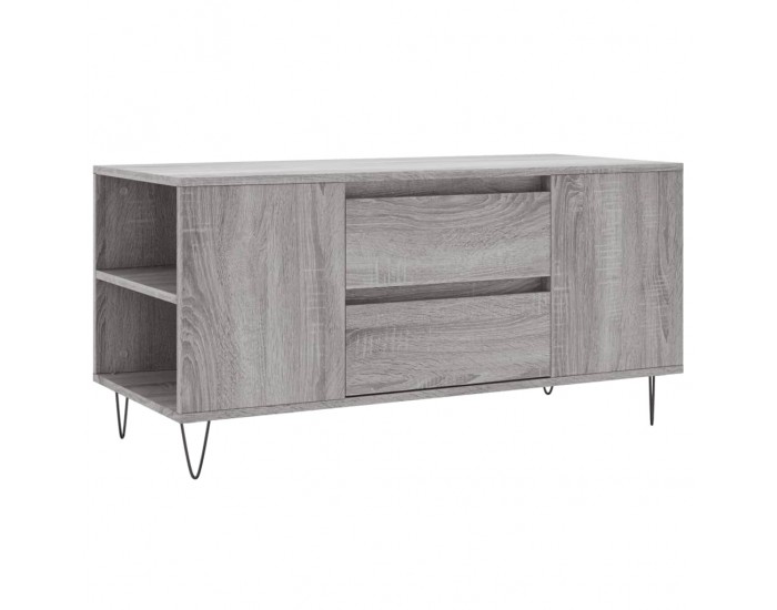 Sonata H Кафе маса, сив сонома, 102x44,5x50 см, инженерно дърво