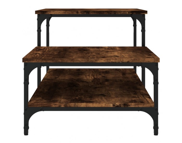 Sonata H Кафе маса, опушен дъб, 100x50,5x45 см, инженерно дърво