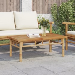 Sonata H Маса за кафе 90x50x35 см бамбук - Măsuțe de living