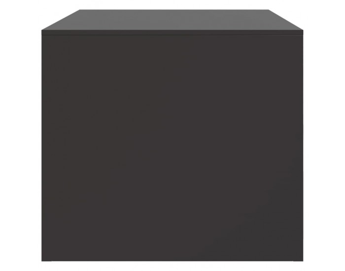 Sonata H Маса за кафе, черна, 67x50x44 см, стомана