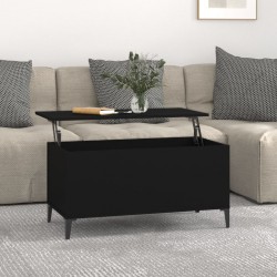 Sonata H Маса за кафе, черна, 90x44,5x45 см, инженерно дърво - Măsuțe de living