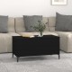 Sonata H Маса за кафе, черна, 90x44,5x45 см, инженерно дърво