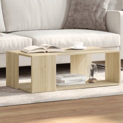 Sonata H Кафе маса, дъб сонома, 89,5x48x30 см, инженерно дърво - Măsuțe de living