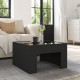 Sonata H Маса за кафе с Infinity LED, черна, 50x50x30 см