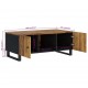Sonata H Маса за кафе, 100x54x40 см, манго масив и инженерно дърво