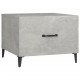 Sonata H Маса за кафе с метални крака 2 бр Бетонно сиво 50x50x40 см