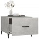 Sonata H Маса за кафе с метални крака 2 бр Бетонно сиво 50x50x40 см