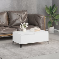 Sonata H Кафе маса, бяла, 90x50x36,5 см, инженерно дърво - Mese