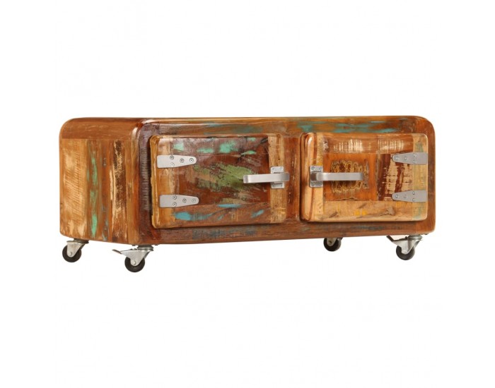 Sonata H Маса за кафе, 85x55x40 см, масивно регенерирано дърво