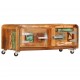 Sonata H Маса за кафе, 85x55x40 см, масивно регенерирано дърво