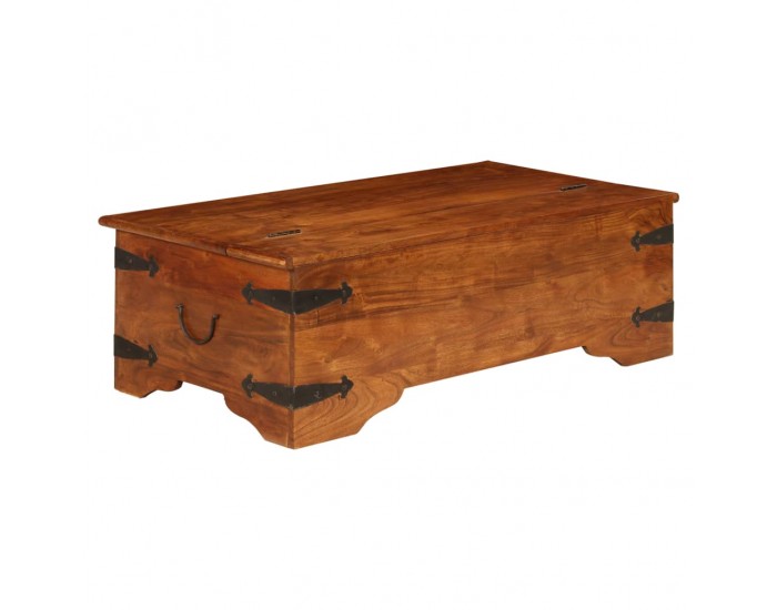 Sonata H Маса за кафе масивно акациево дърво с меден финиш 110x55x35 см