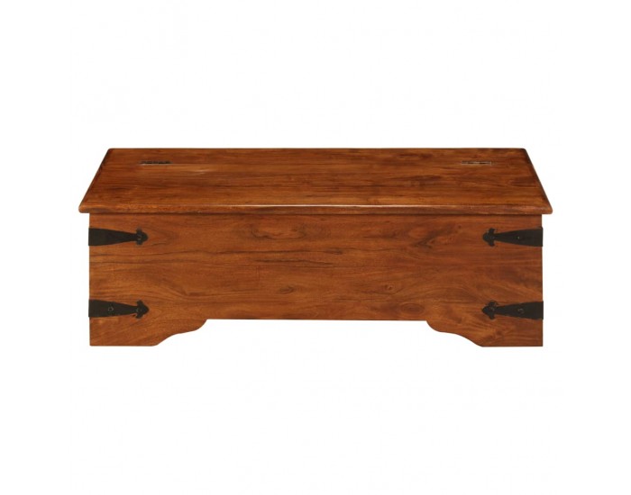 Sonata H Маса за кафе масивно акациево дърво с меден финиш 110x55x35 см