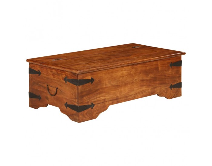 Sonata H Маса за кафе масивно акациево дърво с меден финиш 110x55x35 см